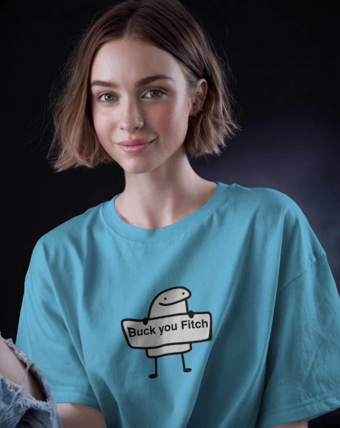 2. Premium minimalistic oversized t-shirt