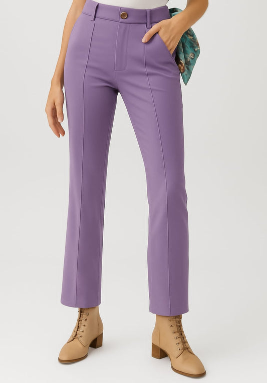 1. Straight-leg Trousers
