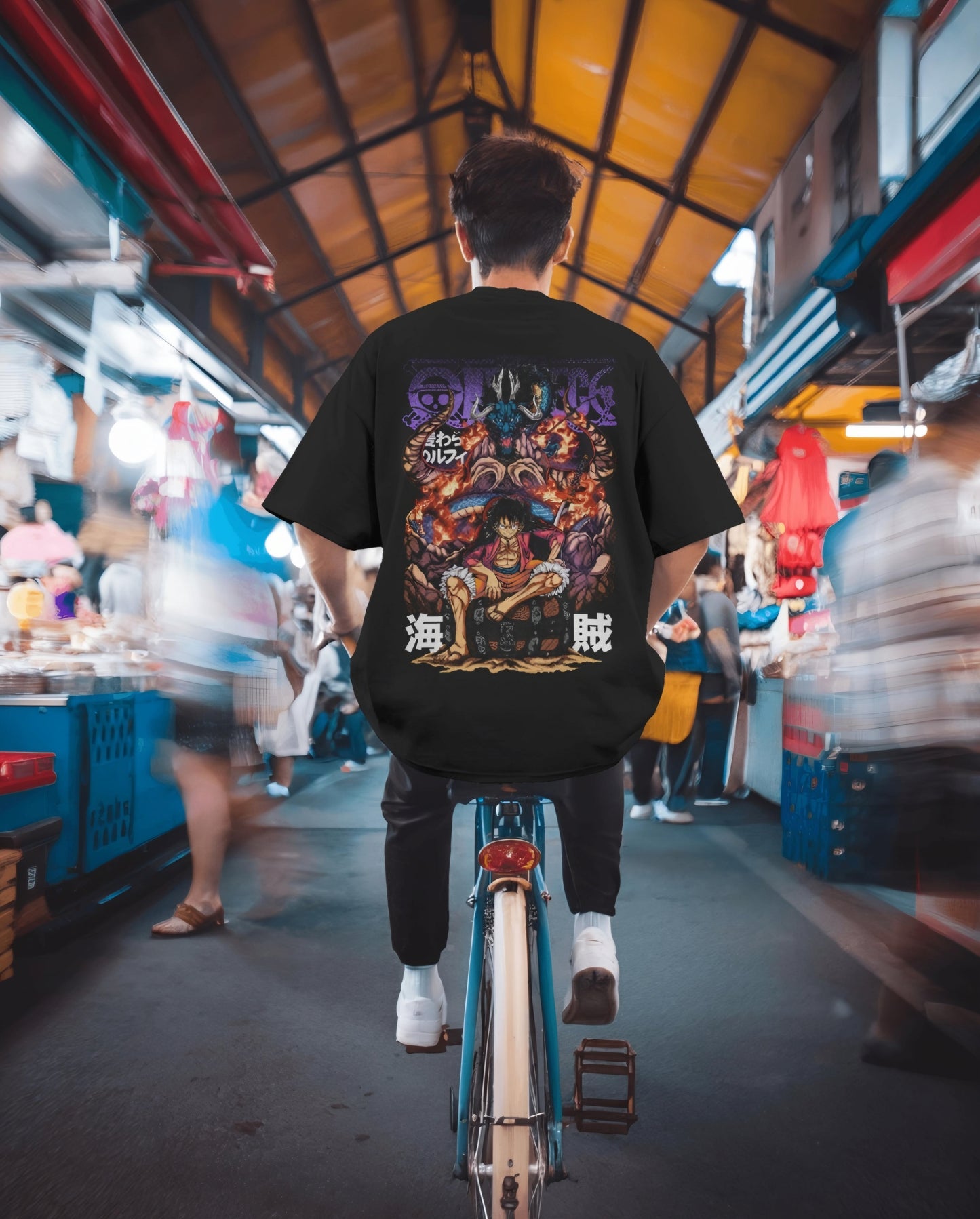 1 Luffy Terry Oversized T shirt