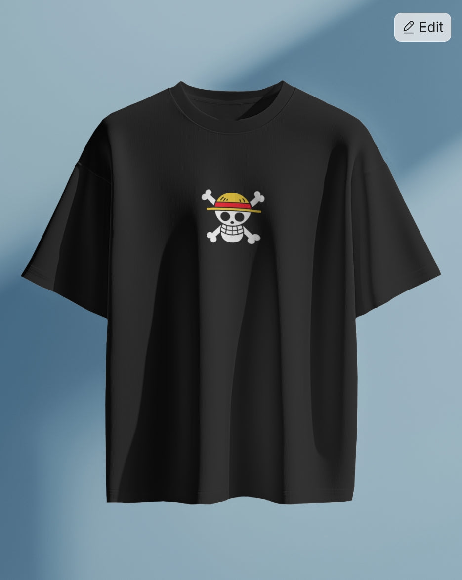 1 Luffy Terry Oversized T shirt